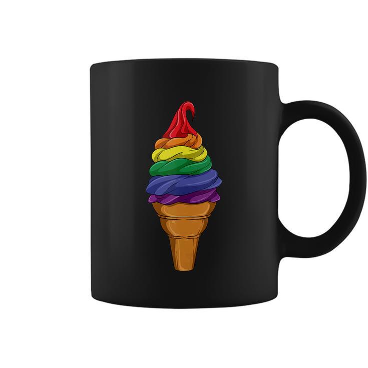 Gay Ice Cream Lgbt Pride Rainbow Ice Cream Pride Month T Shirt Thegiftio