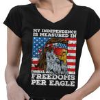 Freedoms Per Eagle Shirts