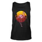 Flamingo Vintage Retro Tank Tops