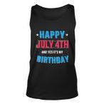 Independence Day Birthday Tank Tops