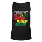 I'm Blackity Black Tank Tops