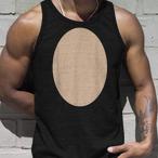 Halloween Deer Chest Tank Tops