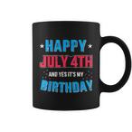 Independence Day Birthday Mugs