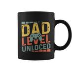 Dad Level Unlocked Mugs