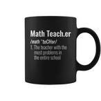 Math Instructor Mugs