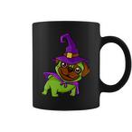 Pug Halloween Mugs
