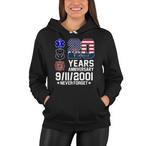 Never Forget 911 Hoodies