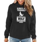 Wolf Meme Hoodies