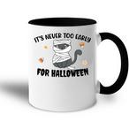 Funny Cat Halloween Mugs