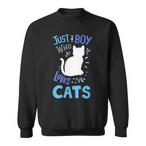 Cat Lovers Sweatshirts