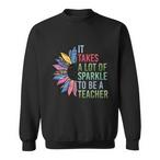 Sparkle Teacher Sweatshirts