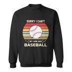 Funny Baseball Mom Sweatshirts