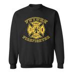 Firefighter Name Sweatshirts