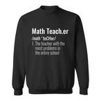 Math Instructor Sweatshirts