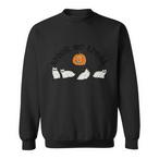 Funny Cat Halloween Sweatshirts