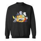 Halloween Cat Sweatshirts