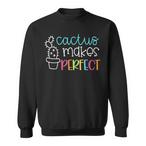 Cactus Teacher Sweatshirts