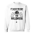 Halloween Spider Sweatshirts