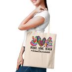 i Love School Tote Bags