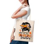 Teacher Thanksgiving Tote Bags