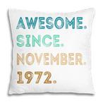 November Birthday Pillows