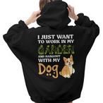 Hang Out With My Dog Hoodies
