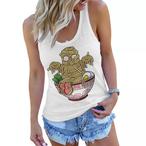 Ramen Halloween Tank Tops