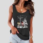 Jesus Snowman Tank Tops