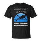 Scuba Diving Quotes Shirts