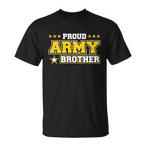 Proud Army Brother Shirts