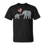 Mom And Baby Elephant Shirts