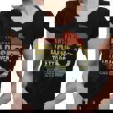 Awesome Dads Have Tattoos And Beards Vintage Fathers Day Dad Papa Father Grandpa Men Gift Unisex Women V-Neck T-Shirt