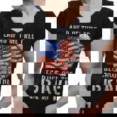 God Bless America Eagle Land Of The Free Home Of The Brave   Women V-Neck T-Shirt