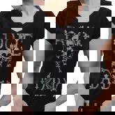 Halloween Bone Daddy Dads Birthday Gift Men Dad Women V-Neck T-Shirt