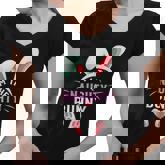 Matching Family Easter Party Graphic Im The Naughty Bunny Women V-Neck T-Shirt