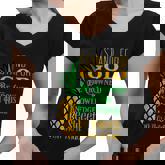 Stand For God Be Crowned With His Knowledge Be Sweet Inside Women V-Neck T-Shirt