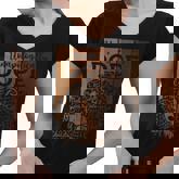 Unapologetically Dope Black Afro Melanin Queen African Pride  Women V-Neck T-Shirt