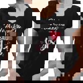 Womens He Asked Me & I Said Yes Marriage Proposal For Women V-Neck Women V-Neck T-Shirt