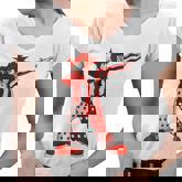 Dabbing Crazy Clown Tshirt -Halloween Killer Clown Dab Tee Women V-Neck T-Shirt