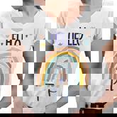 Hello Tk Rainbow For Prek Preschool Teacher Girls  Women V-Neck T-Shirt