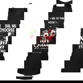 Be Nice To The School Nurse Santa Is Watching Unisex Tank Top