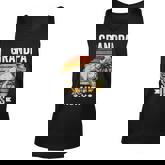 Grandpa Saurus Dinosaur Grandpasaurus Family Matching T Rex Unisex Tank Top