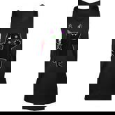 Halloween Black Cat Superstition Killer With A Knife   Men Women Tank Top Graphic Print Unisex