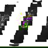 Mardi Gras Dabbing T Rex Dinosaur Mardi Grawr Bead Costume  Men Women Tank Top Graphic Print Unisex