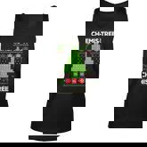 Periodic Table Tree Oh Chemistree Fun Chemistry Teacher Xmas V2 Men Women Tank Top Graphic Print Unisex