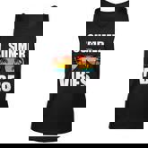 Summer Vibes Sunset Beach Tropical Unisex Tank Top