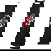 Trinidad And Tobago American Blood Inside Me - Country Flags Men Women Tank Top Graphic Print Unisex