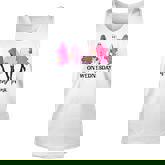 On Wednesday We Wear Pink Ghost Halloween Breast Cancer  Men Women Tank Top Graphic Print Unisex