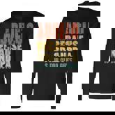 Abuelo Because Grandpa Is For Old Guys Long Sleeve T-Shirt