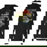 Awesome Dads Have Tattoos And Beards Vintage Fathers Day Dad Papa Father Grandpa Men Long Sleeve T-Shirt